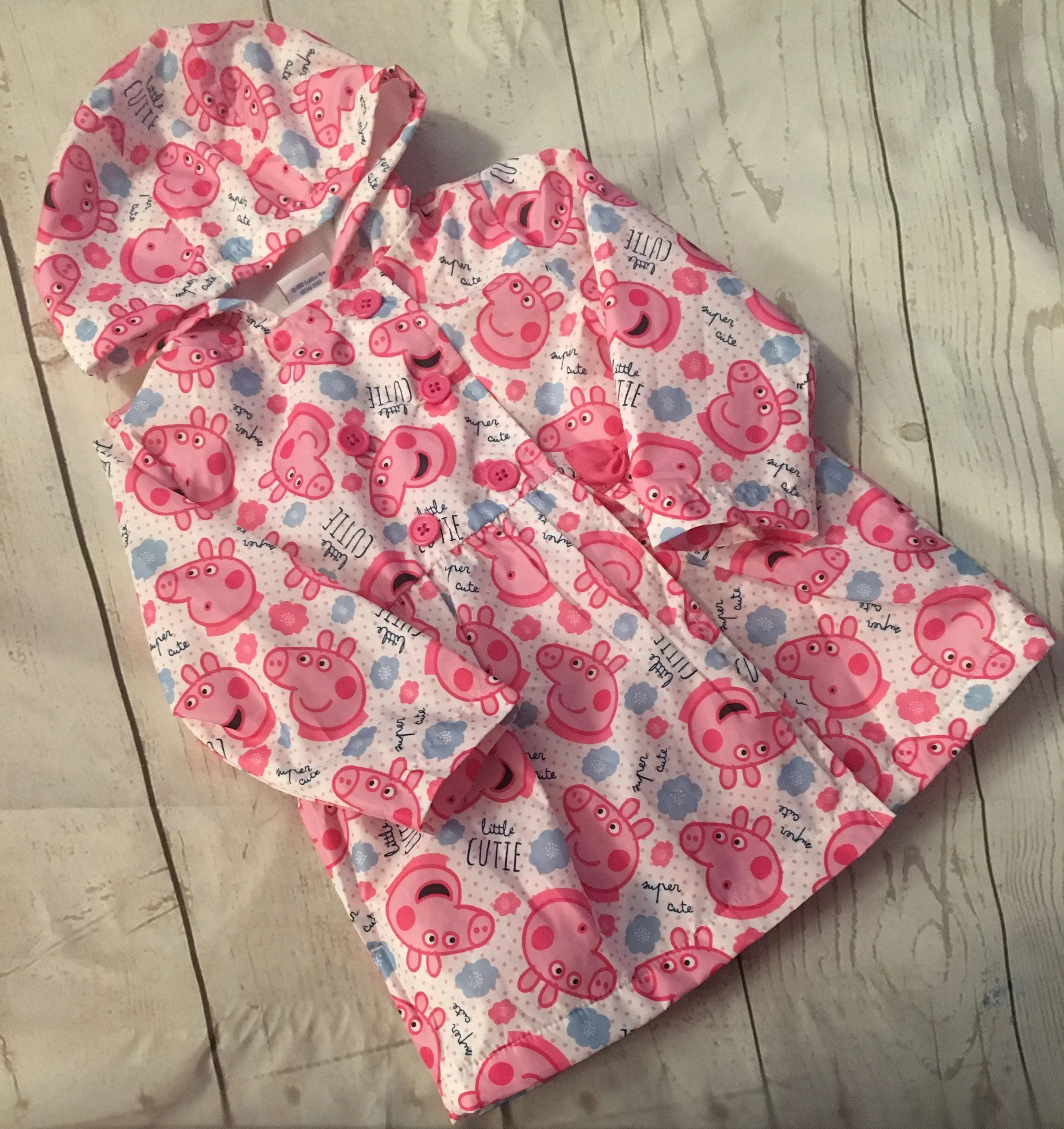 12-18 Months Lightweight Peppa Pig Coat Unworn