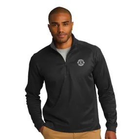 1/4 ZIP MENS TEXTURE PULLOVER