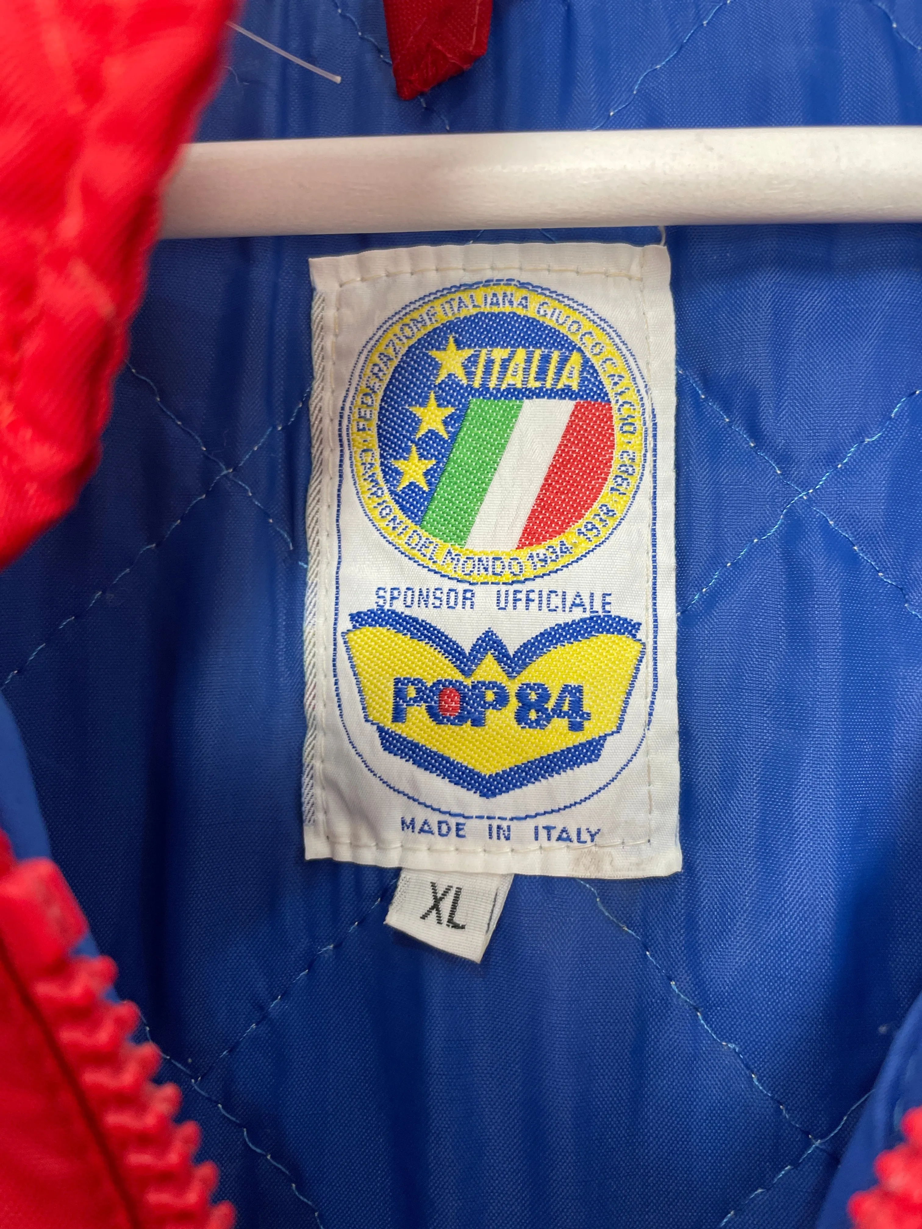 1985/87 ITALY BENCH COAT (XL) POP 84