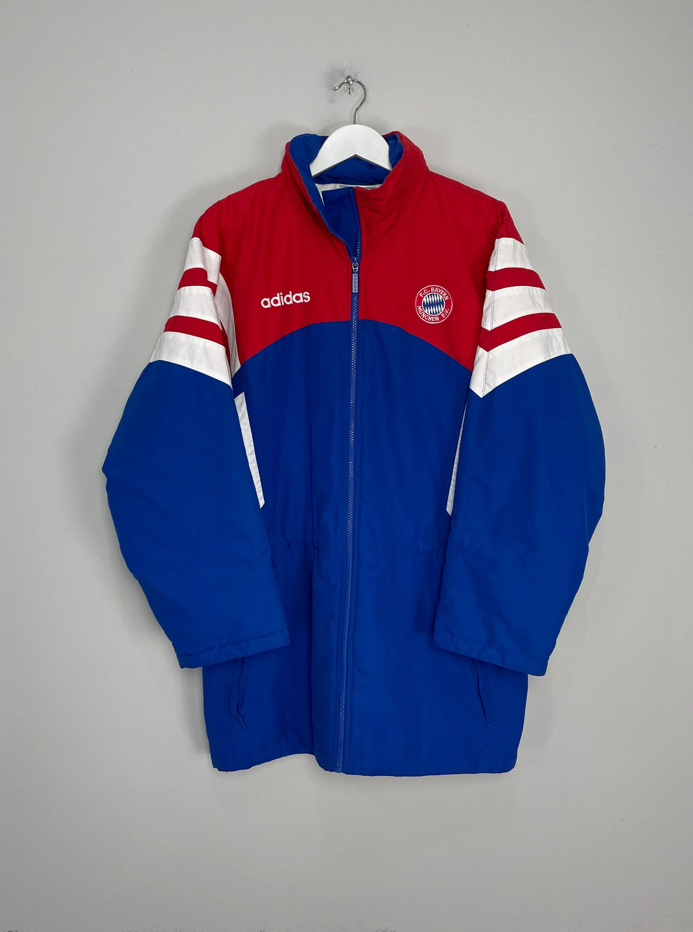 1995/97 BAYERN MUNICH BENCH COAT (M) ADIDAS