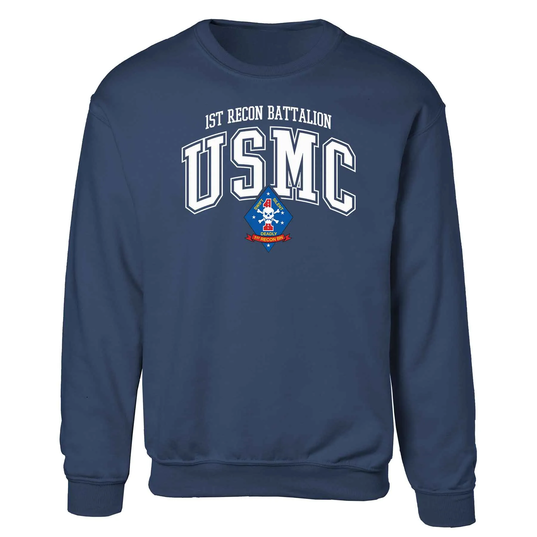 1st Recon Battalion Arched Sweatshirt