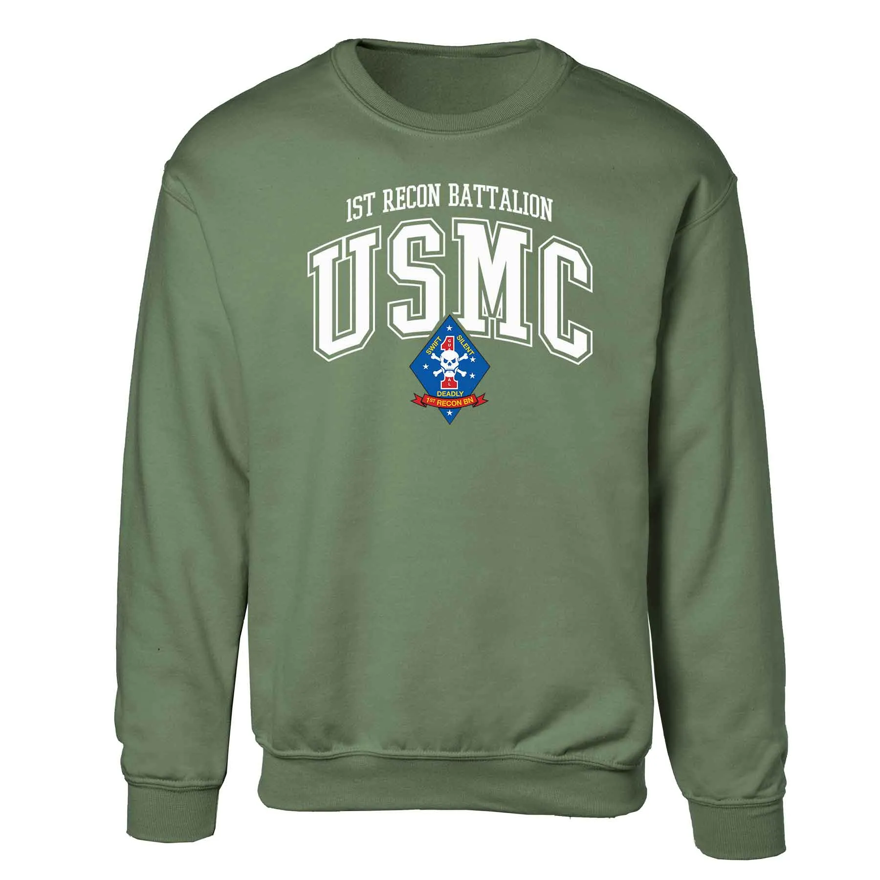 1st Recon Battalion Arched Sweatshirt