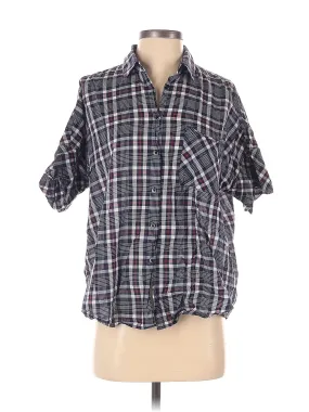 3/4 Sleeve Button-Down Shirt