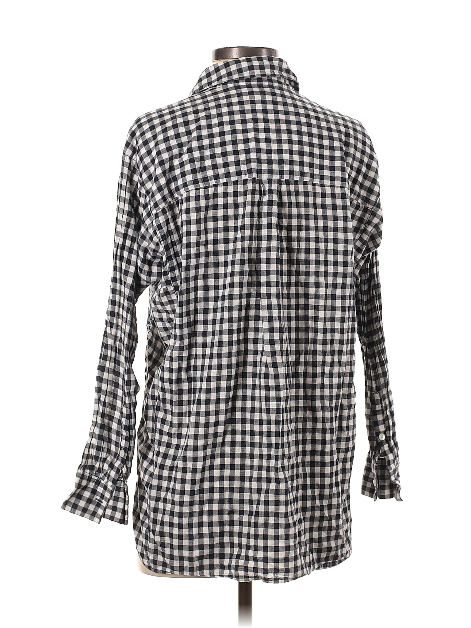 3/4 Sleeve Button-Down Shirt