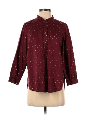 3/4 Sleeve Button-Down Shirt