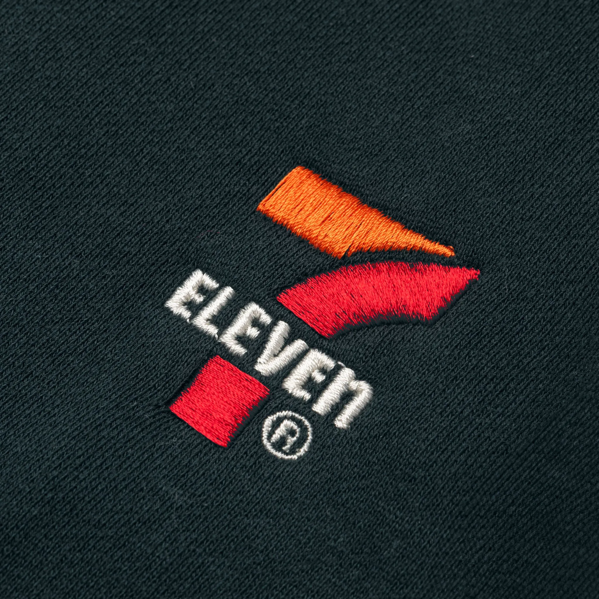 7-Eleven Embroidered Sweatpants - Pine Green