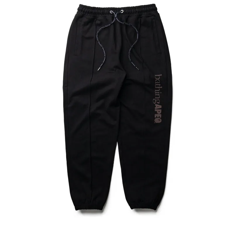 A Bathing Ape Pintuck Sweatpants - Black