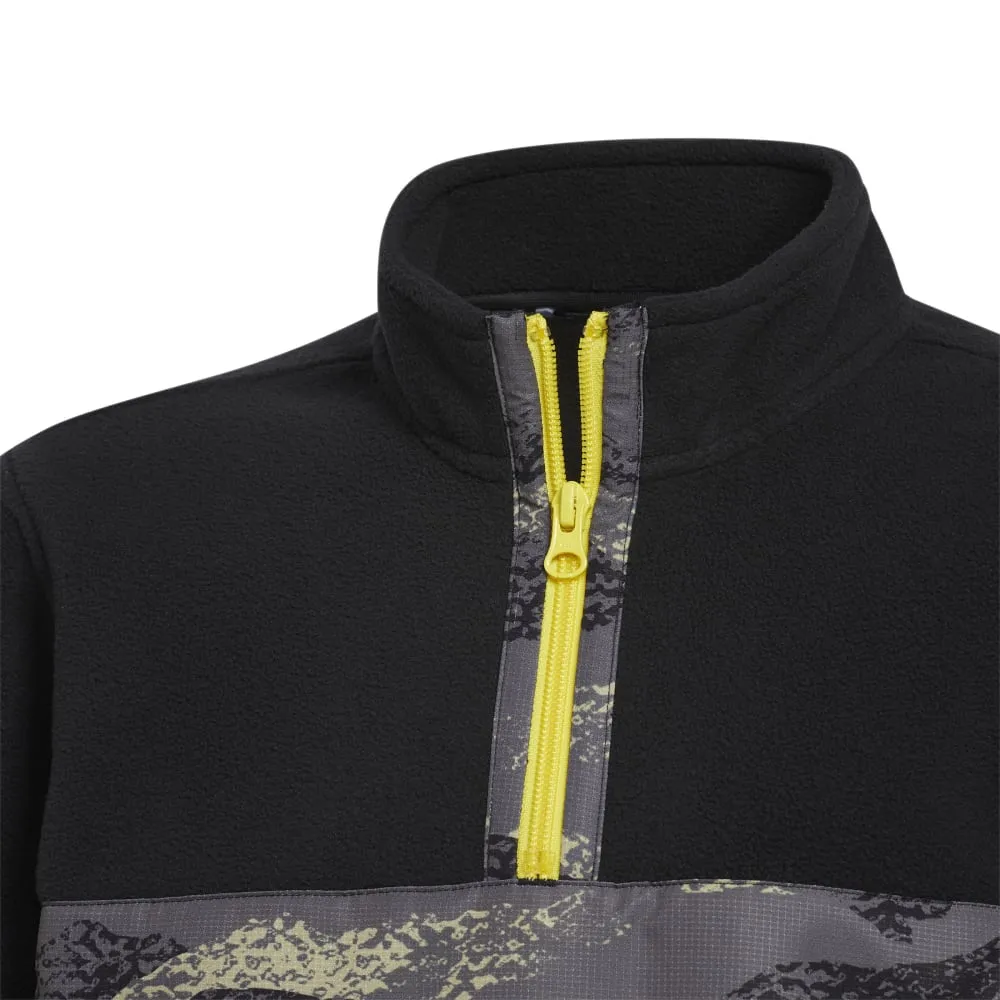 adidas Junior Print Block Golf Pullover HF9189