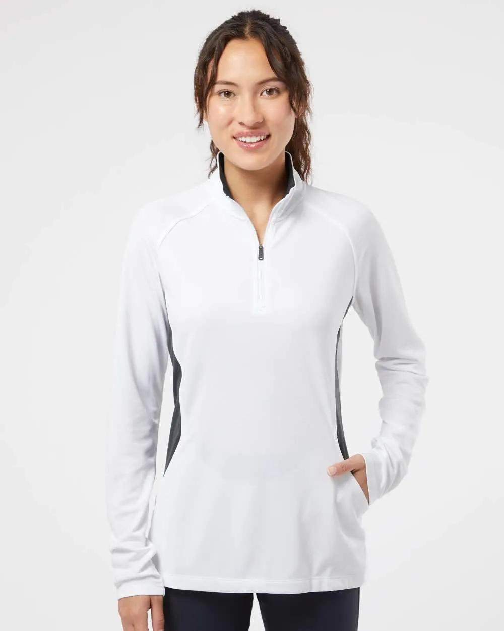 adidas - Women's Lightweight Quarter-Zip Pullover