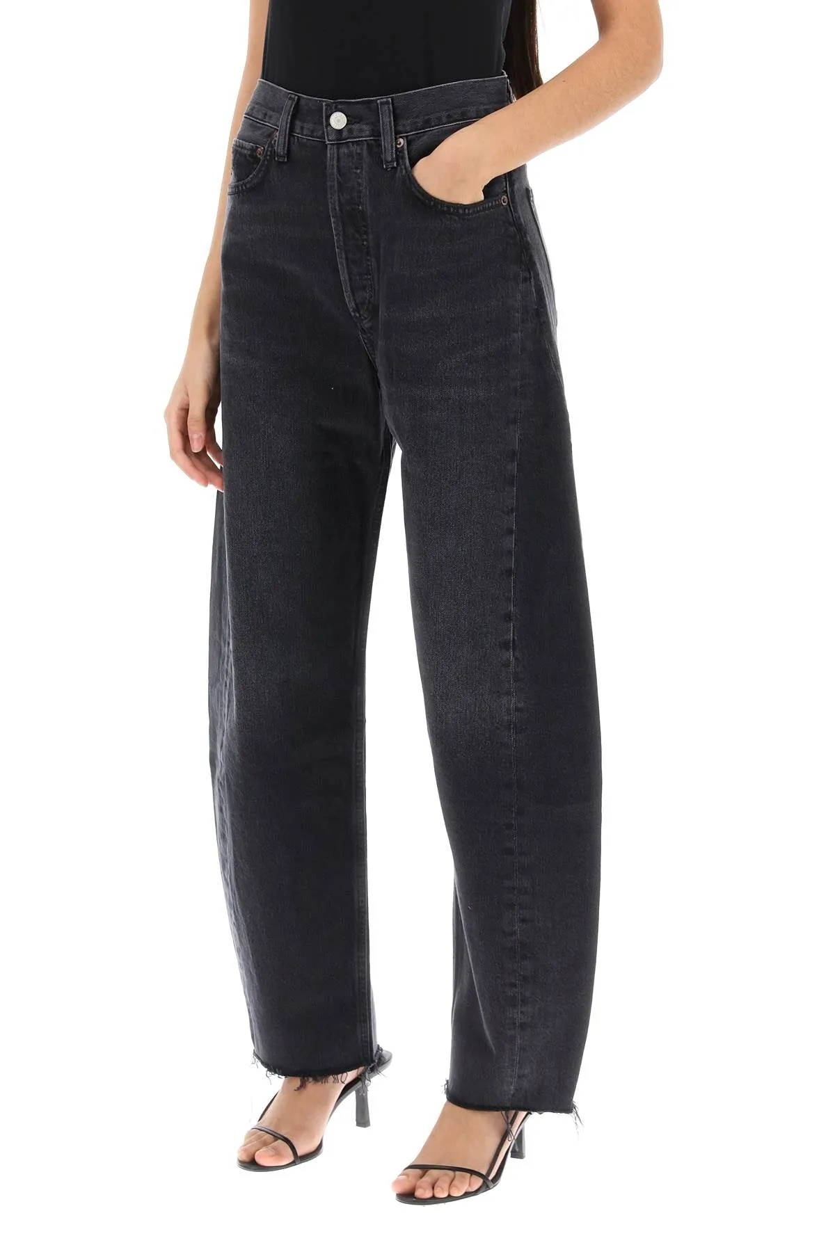 AGOLDE luna curved leg jeans