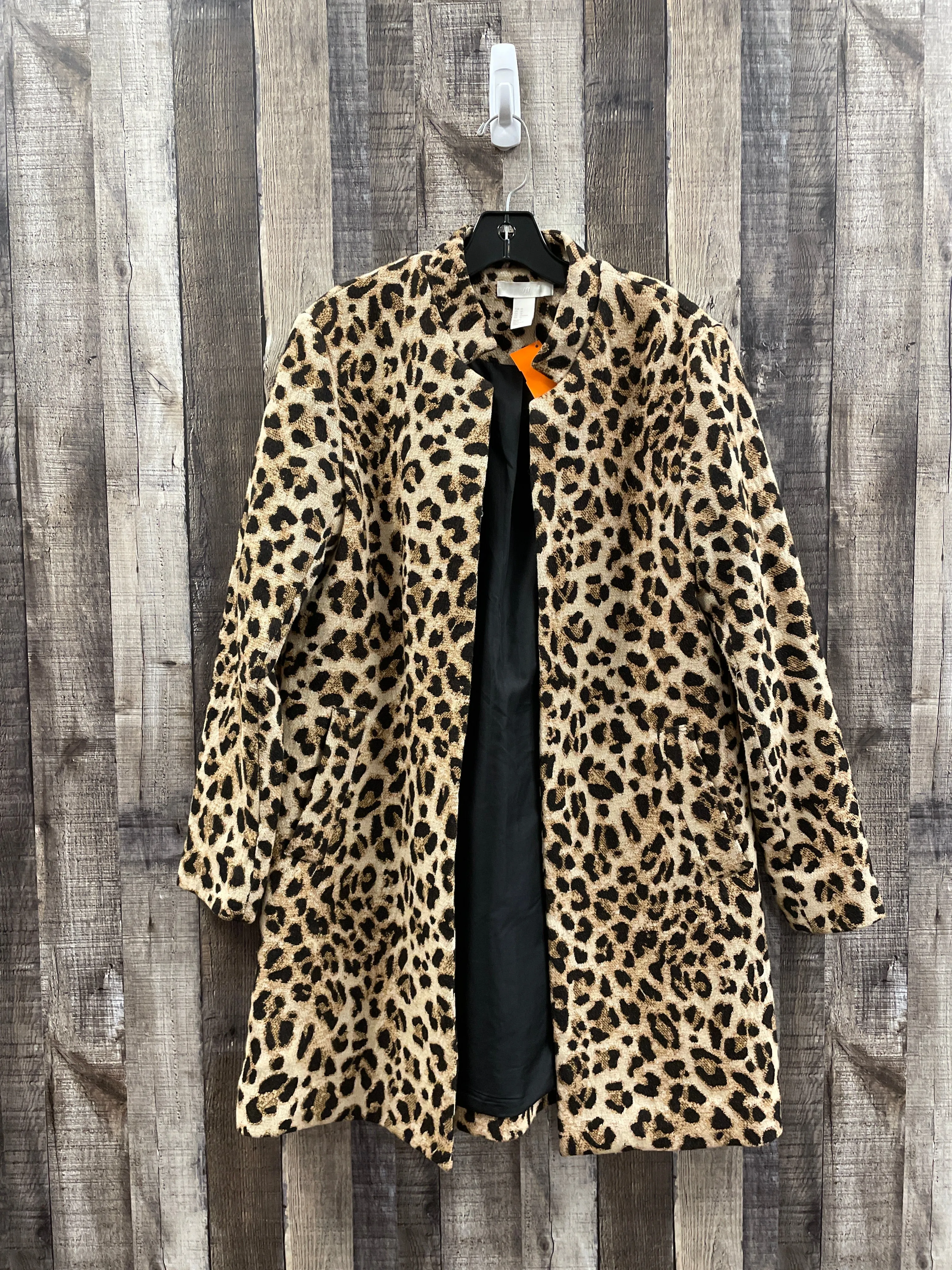 Animal Print Coat Other H&m, Size L