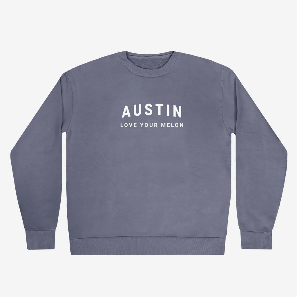 Austin Slate Crew Sweatshirt