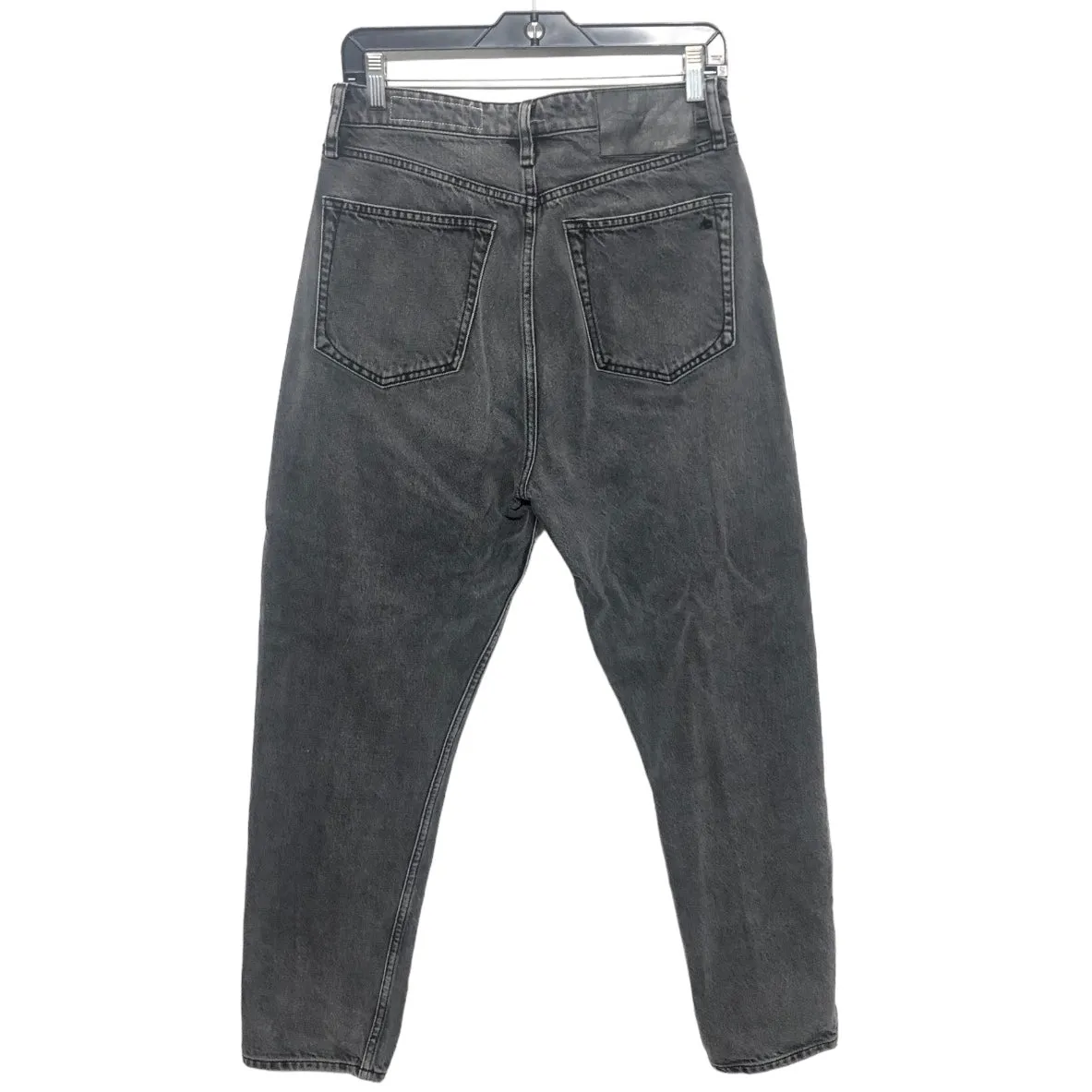 Black Denim Jeans Straight Rag & Bones Jeans, Size 6