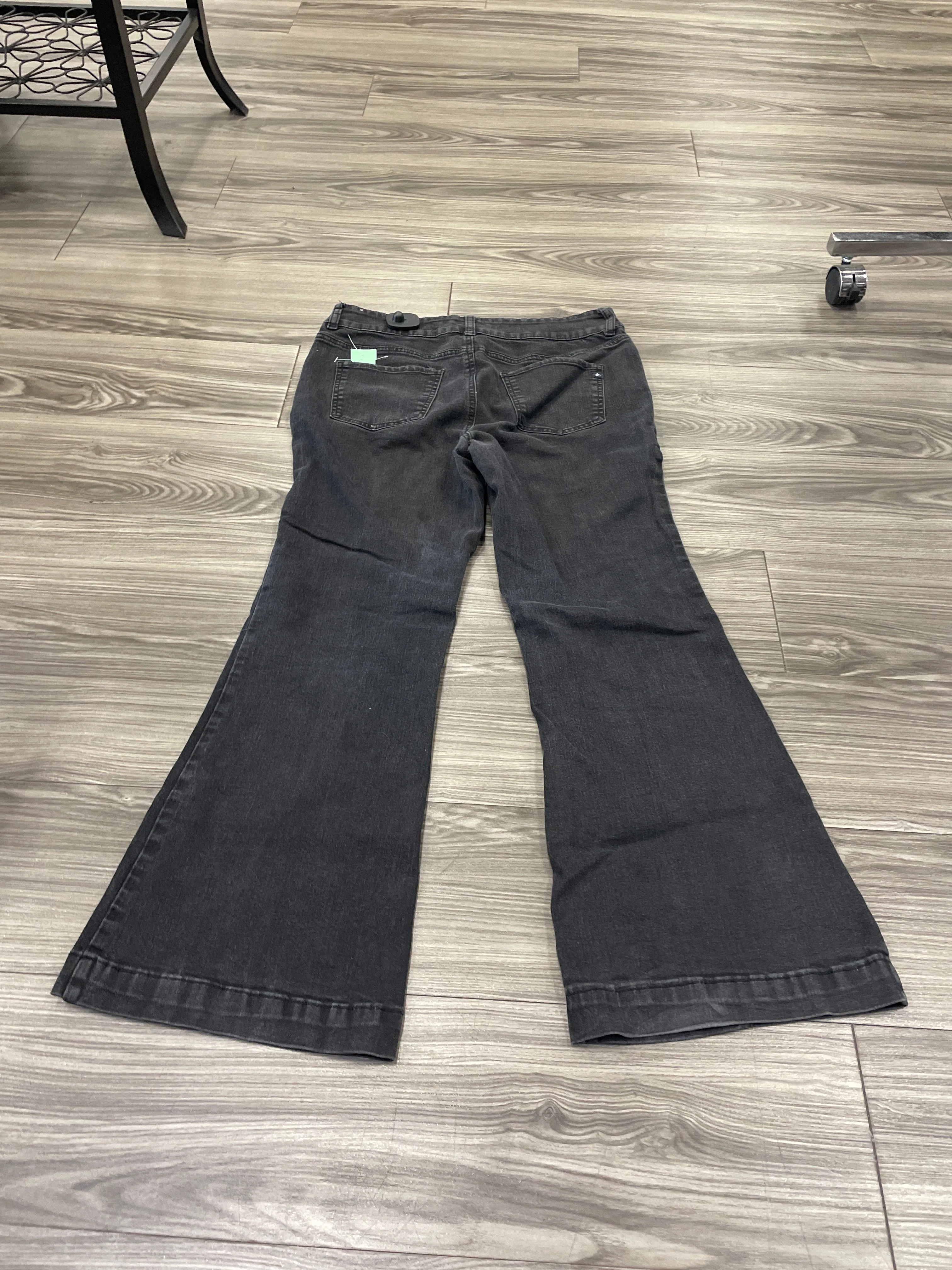 Black Jeans Boot Cut Maurices, Size 12