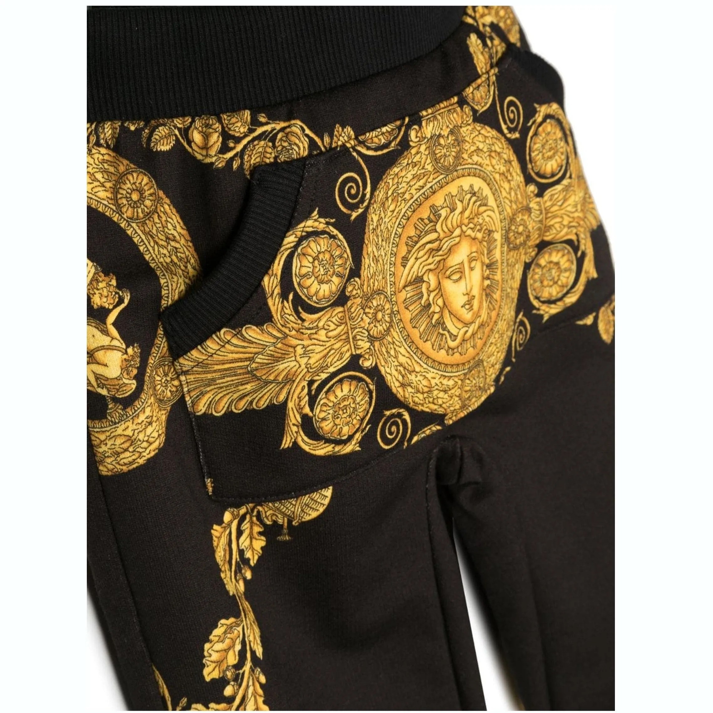 Black Maschera Baroque Sweatpants