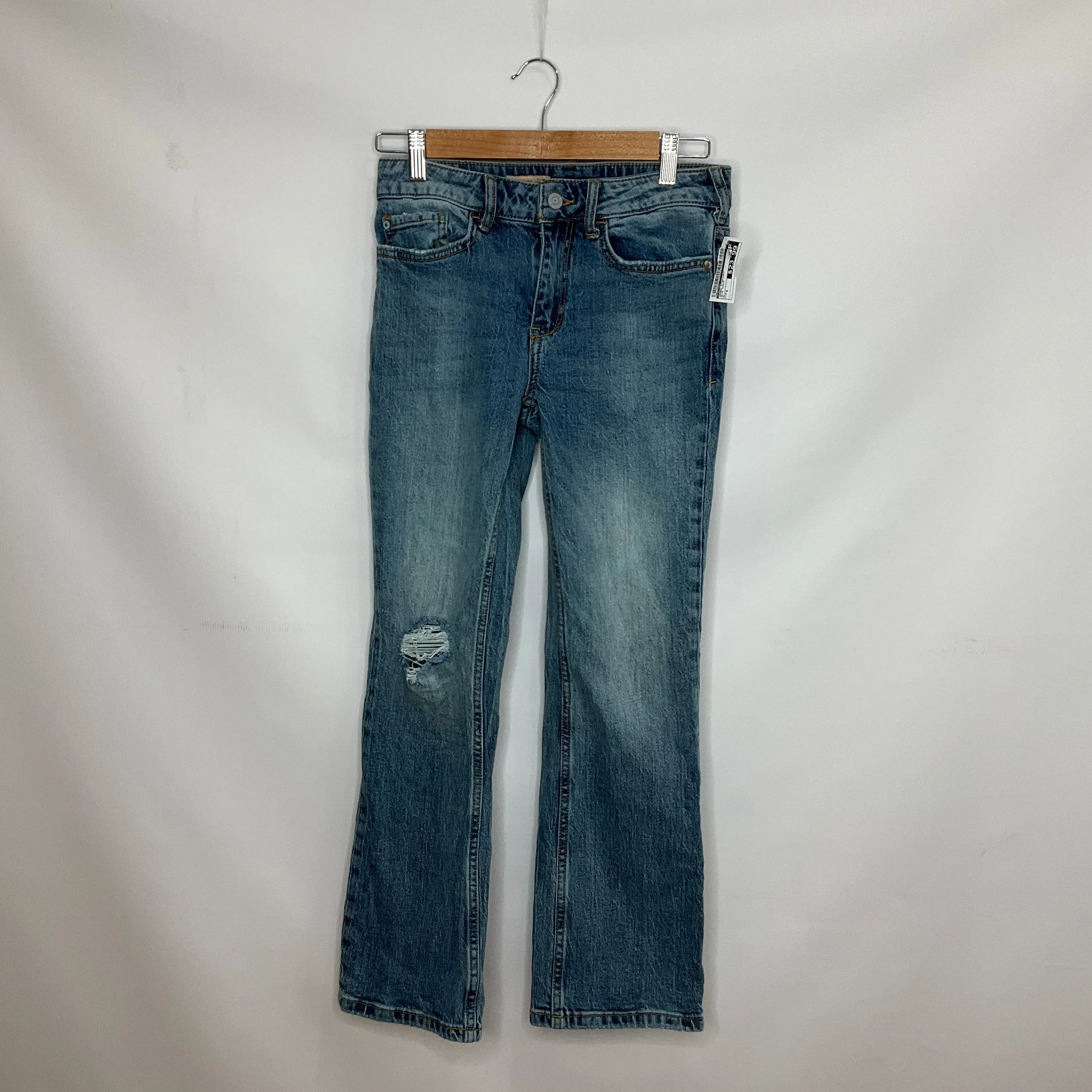 Blue Denim Jeans Straight Pilcro, Size 2