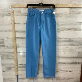 Blue Denim Jeans Straight Zara, Size 2