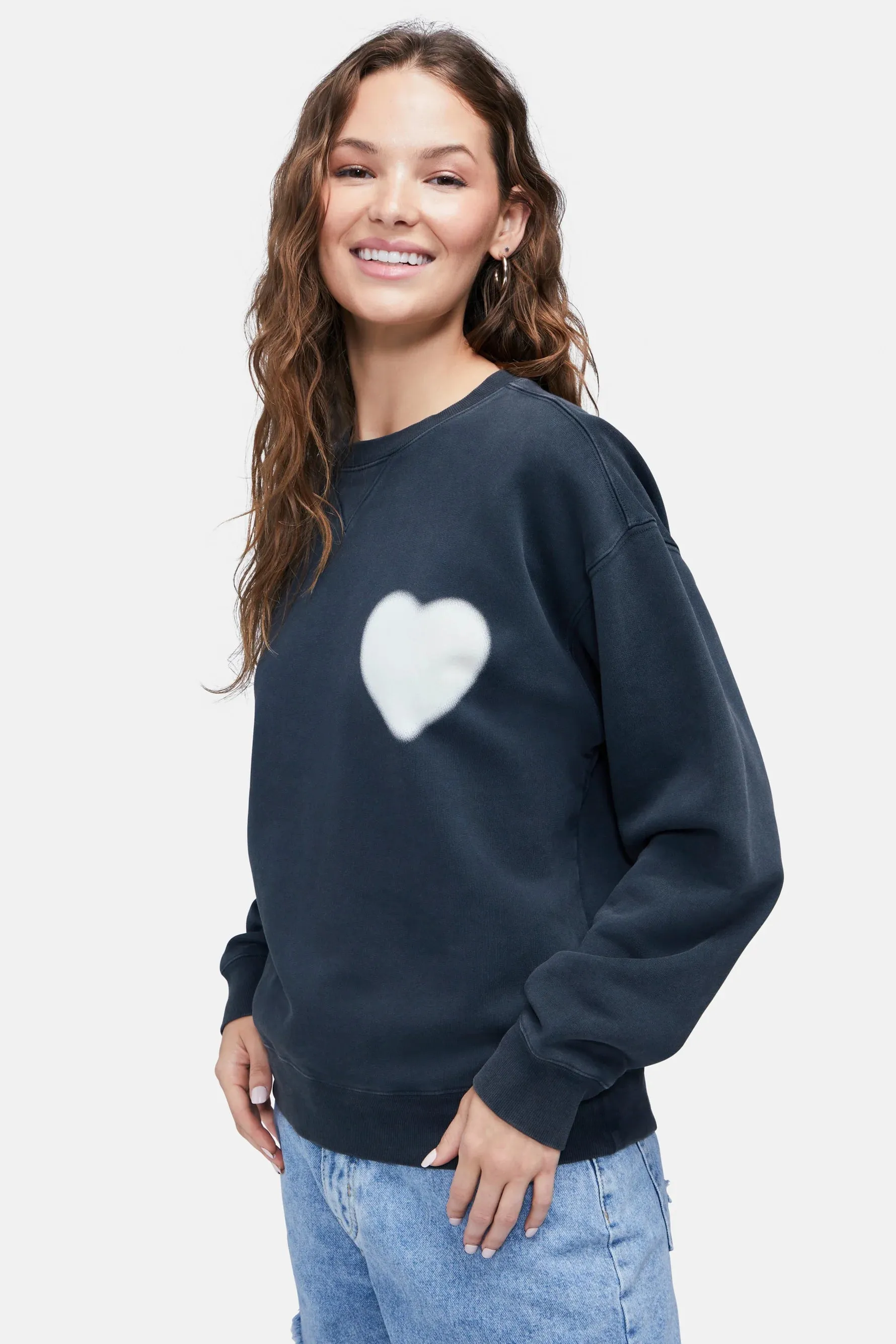 Blurred Heart Cody Sweatshirt