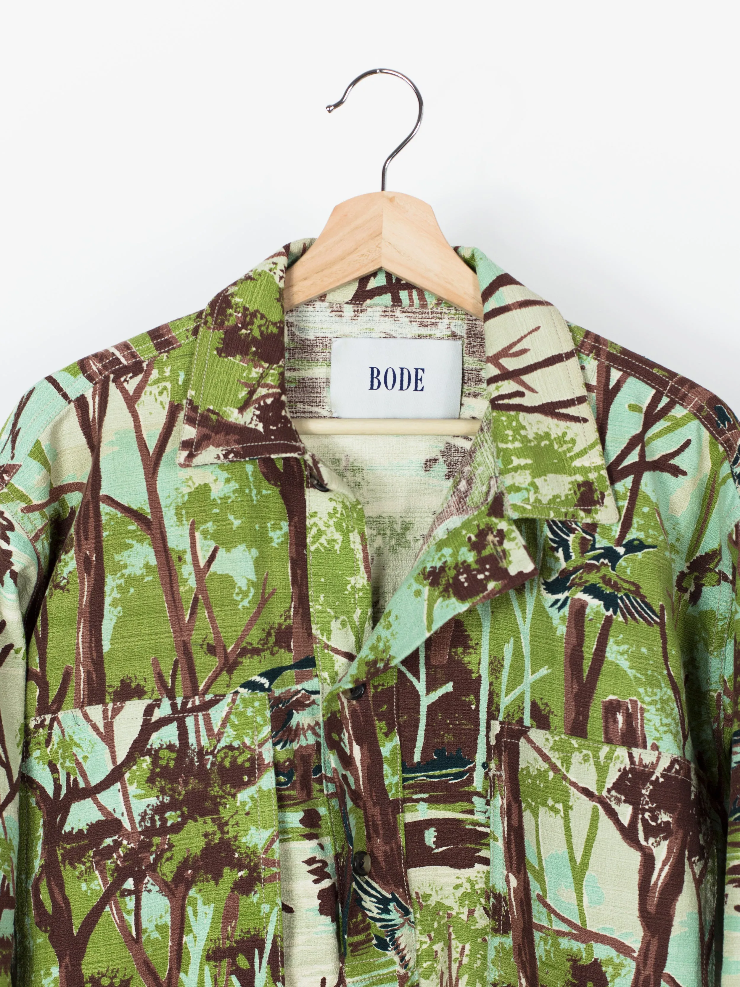 Bode Camouflage Pullover Shirt