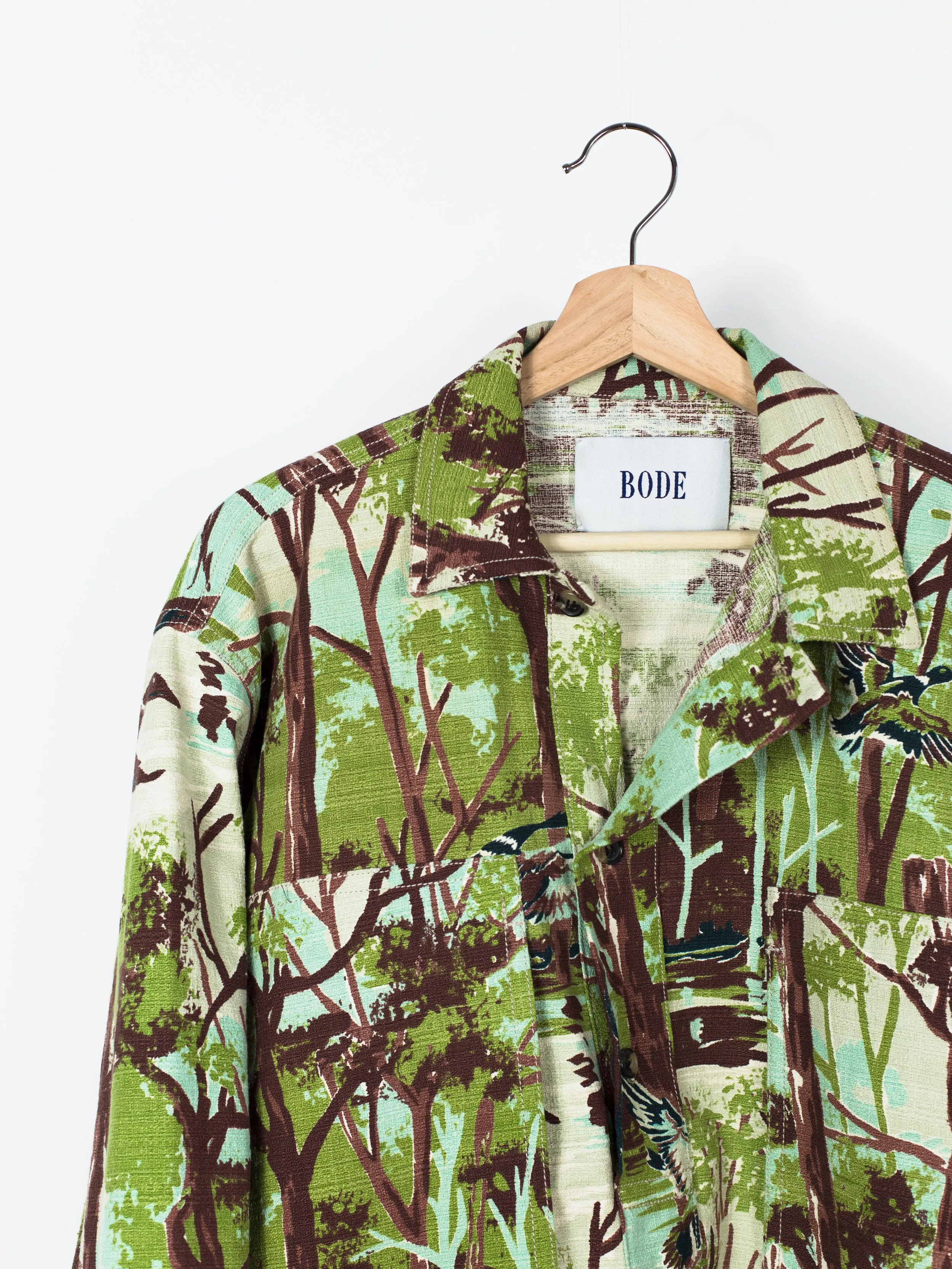 Bode Camouflage Pullover Shirt