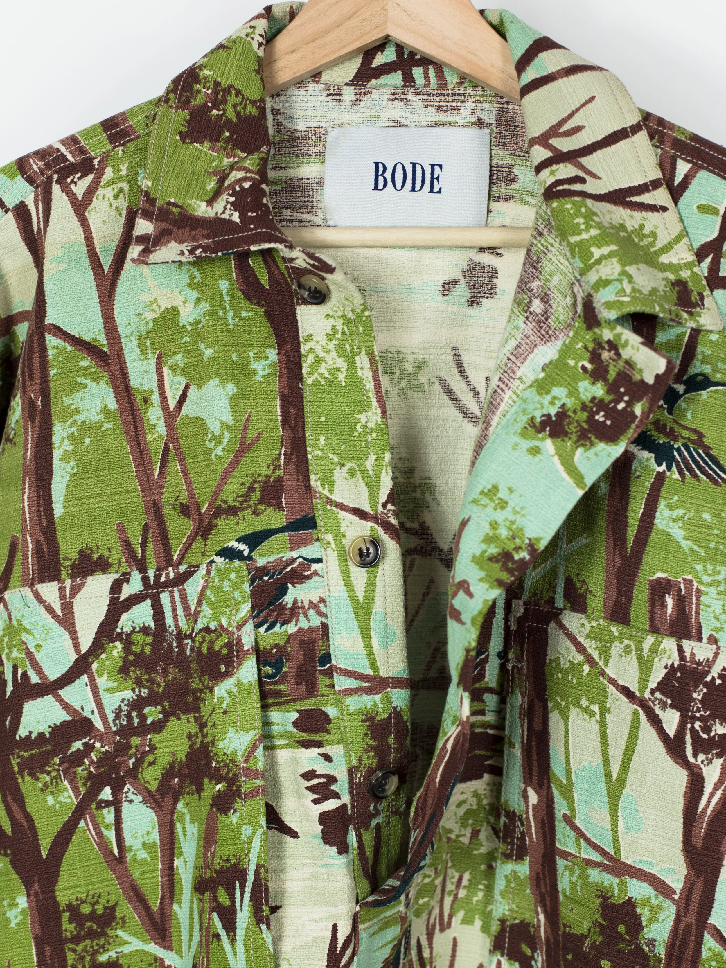 Bode Camouflage Pullover Shirt