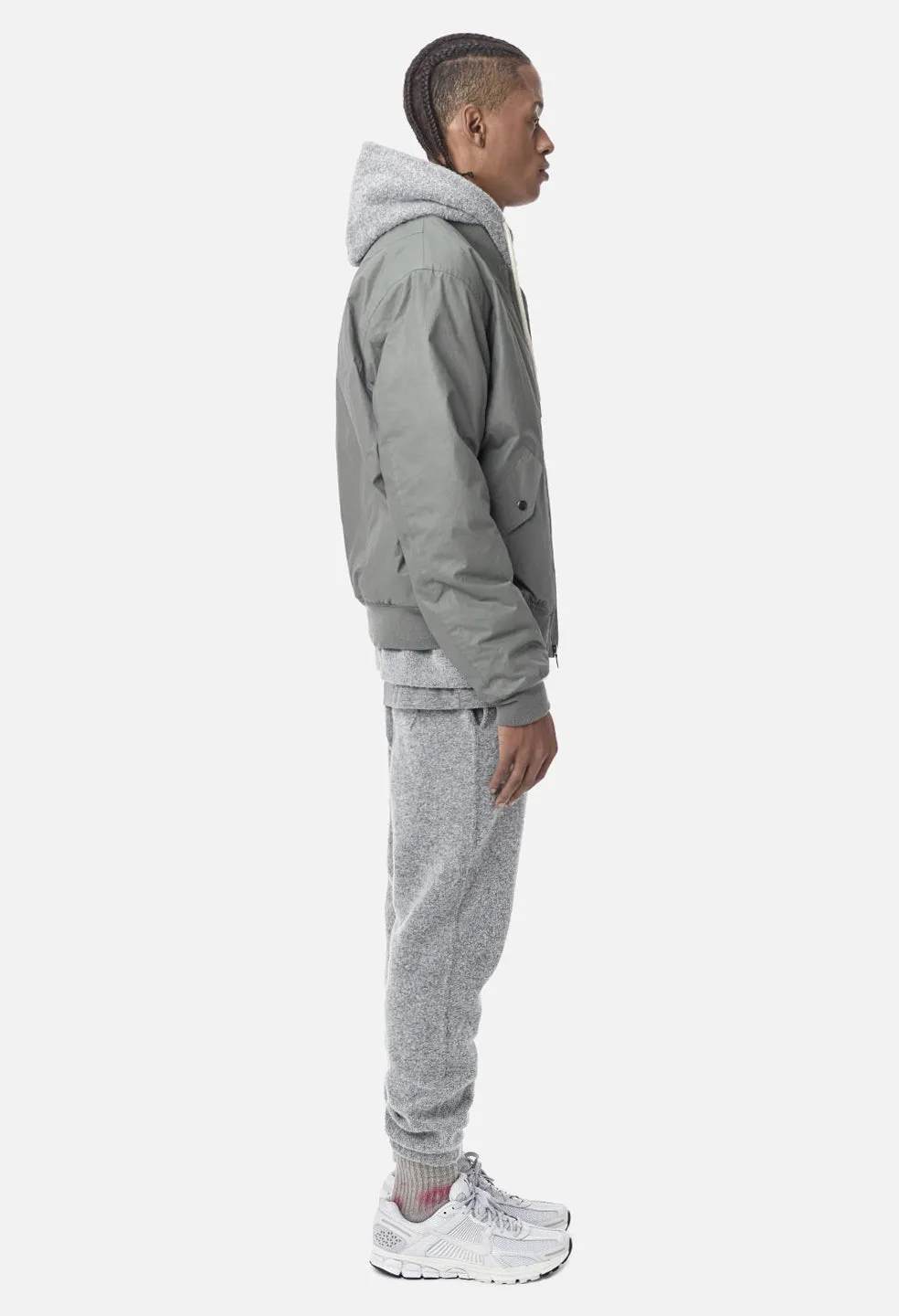 Boucle Ebisu Sweatpants / Cement