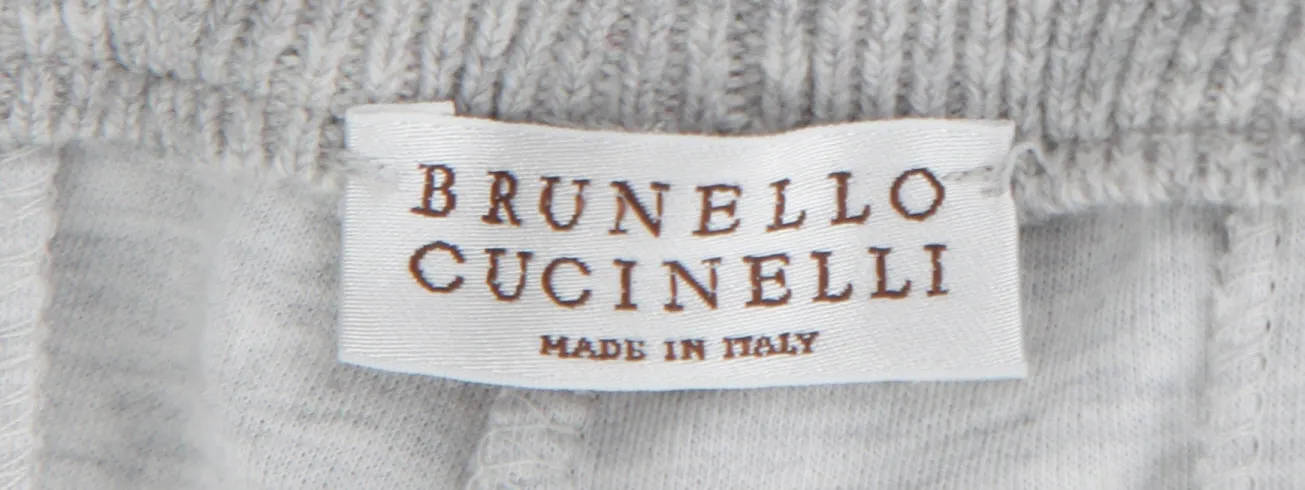 Brunello Cucinelli Light Gray Sweatpants