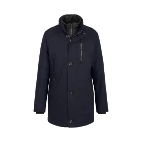 Bugatti Rain Series Navy Coat (29033 390)