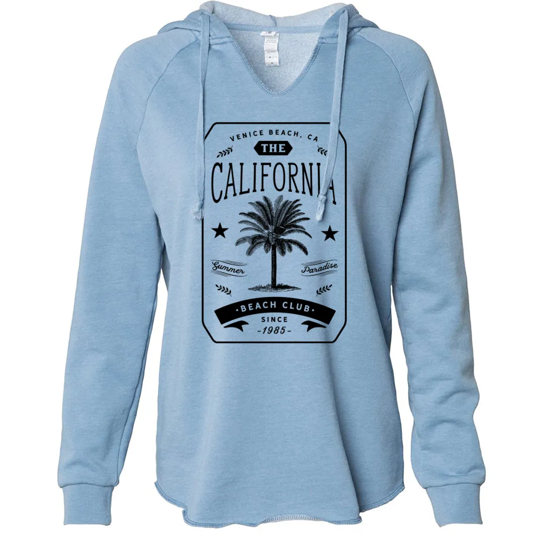 California Beach Club Women's Soft Hooded Pullover