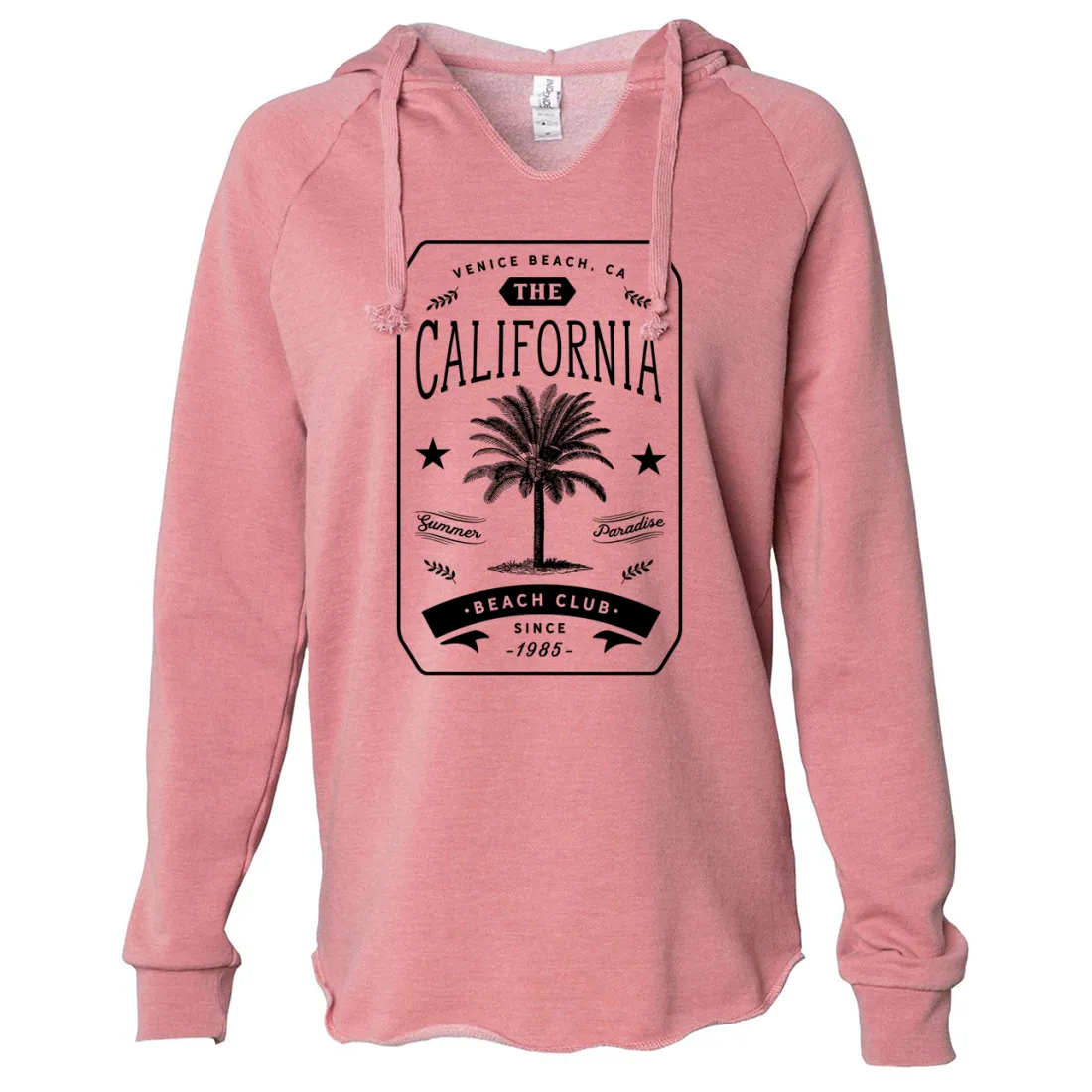 California Beach Club Women's Soft Hooded Pullover