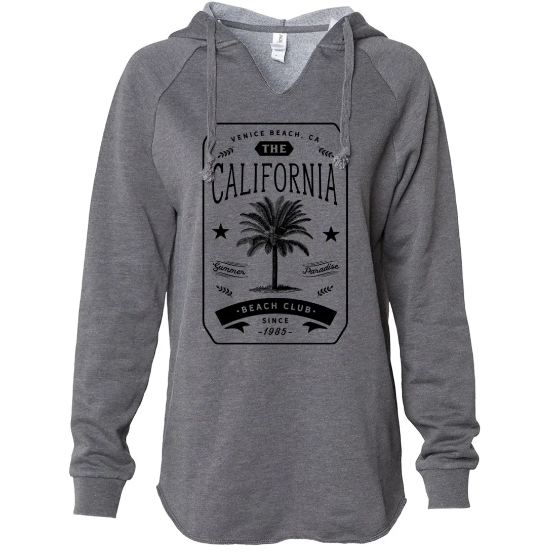 California Beach Club Women's Soft Hooded Pullover