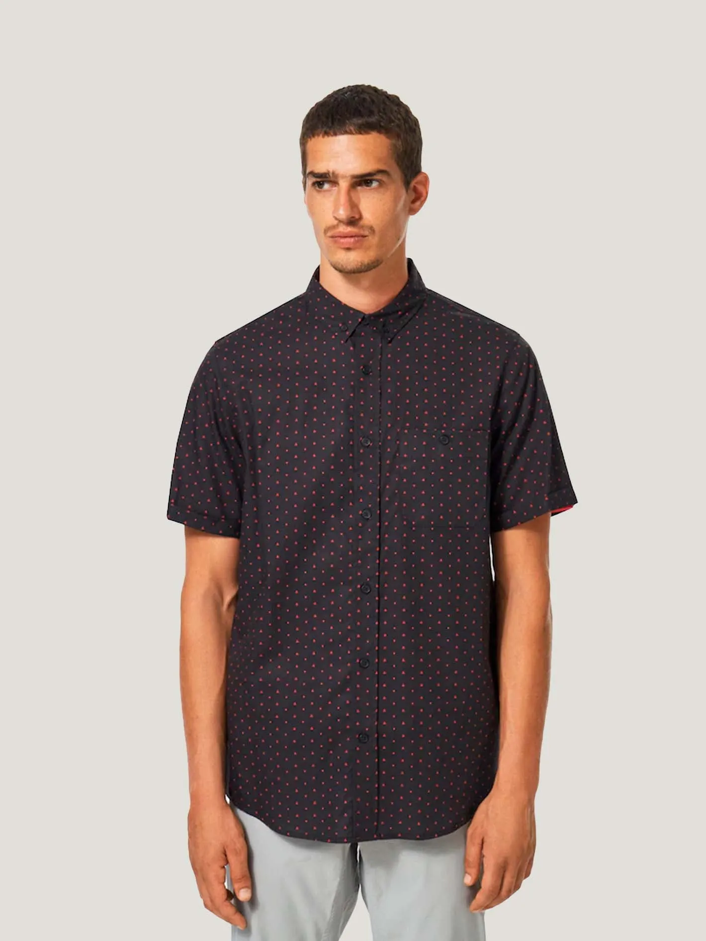 CAMISA OAKLEY HOMRE KINNEY BUTTON DOWN SS