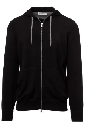 Cashmere Sweatshirt with Hood