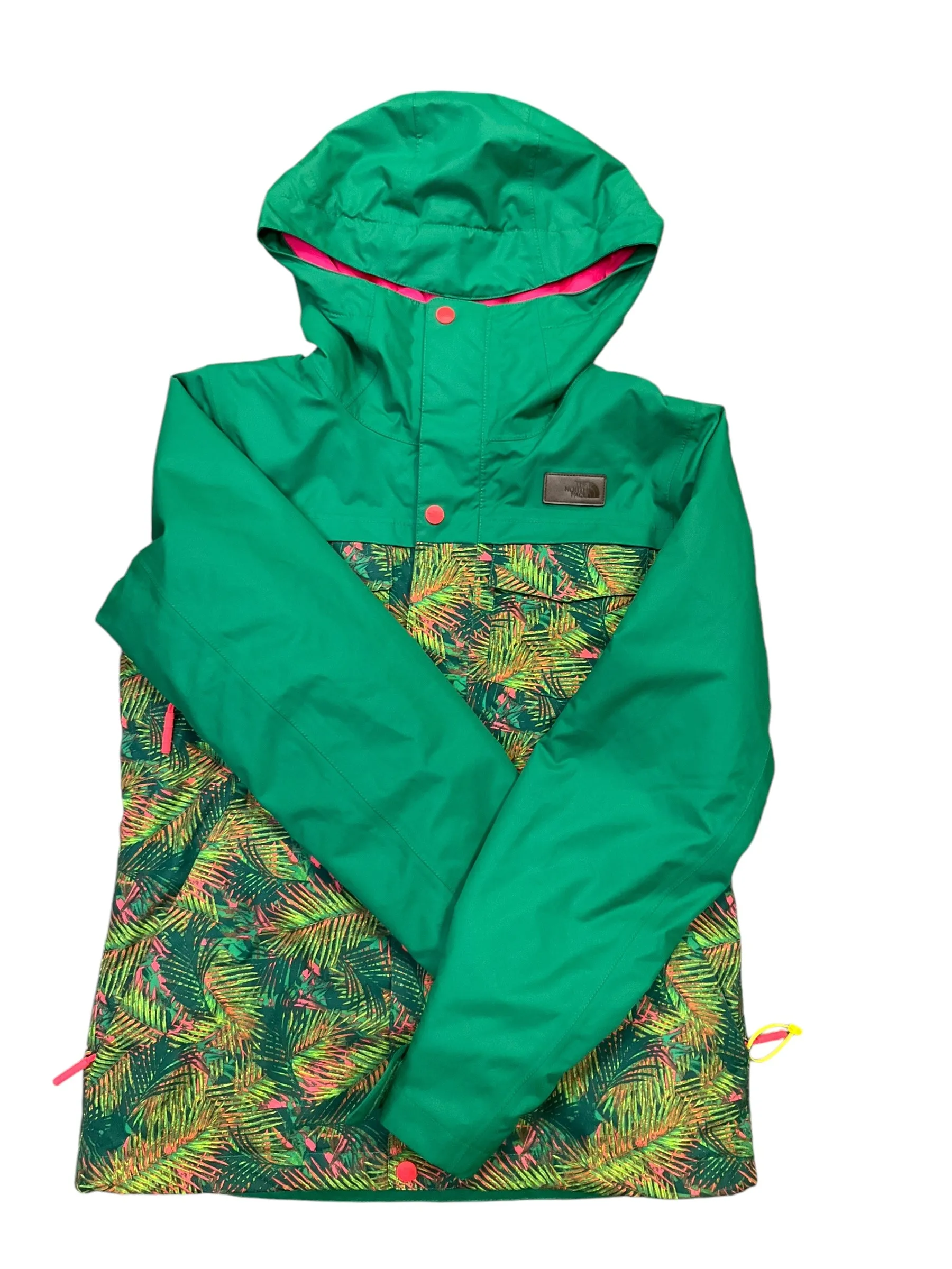 Coat Other By The North Face In Green & Orange, Size: S