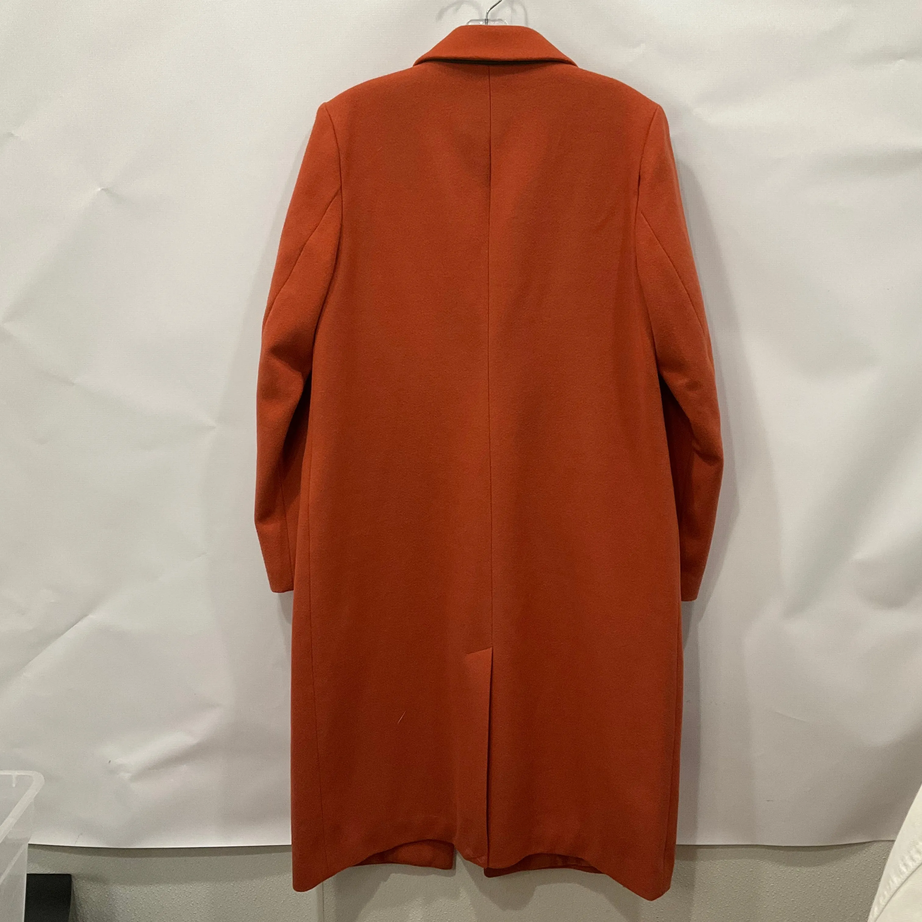 Coat Peacoat By Rachel Zoe In Orange, Size: L