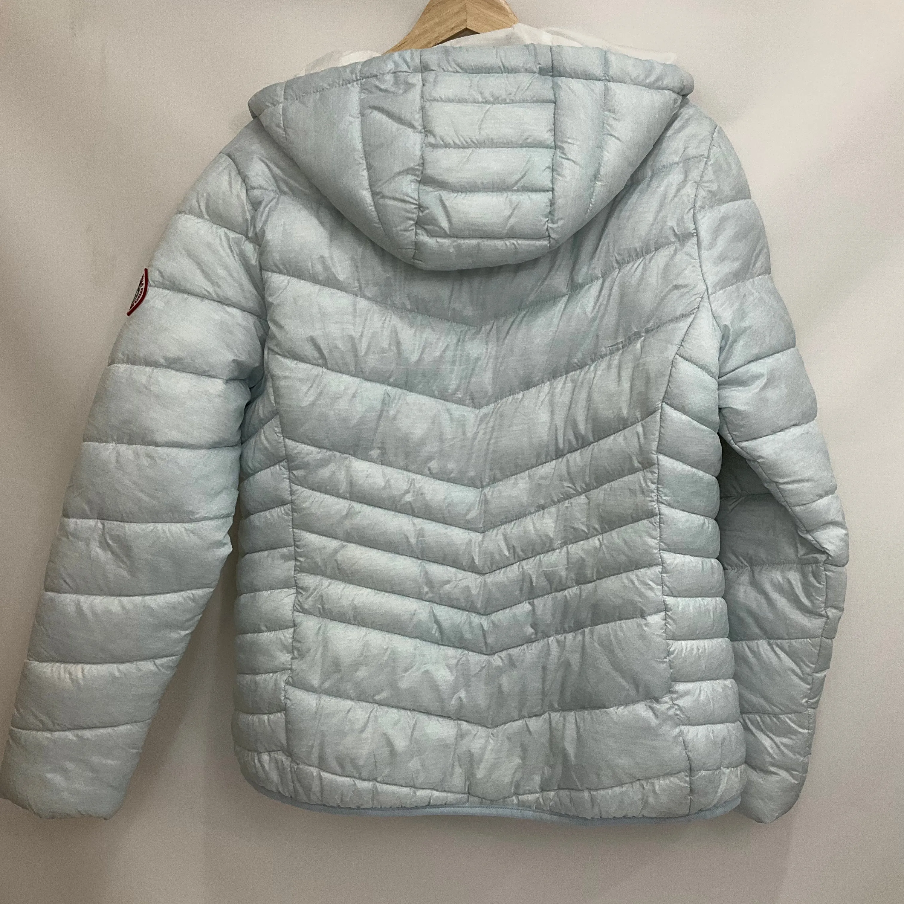 Coat Puffer & Quilted By Clothes Mentor In Blue, Size: L