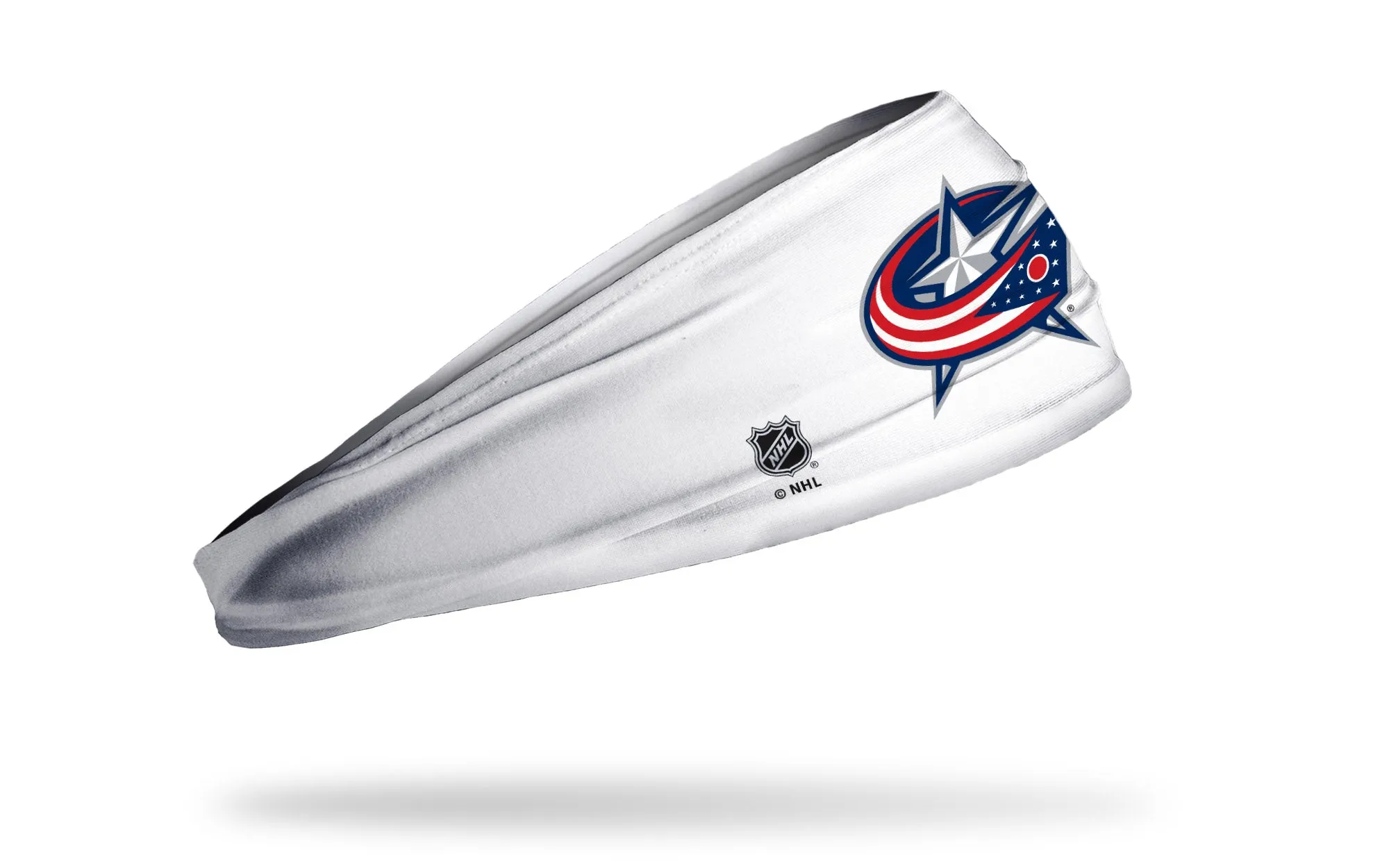 Columbus Blue Jackets: Logo White Headband