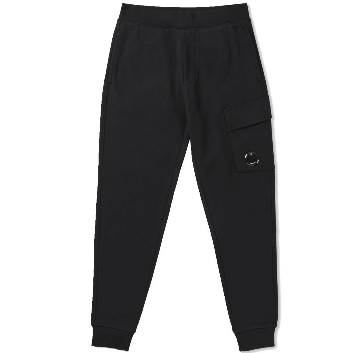 CP Company Black Lens Sweatpants