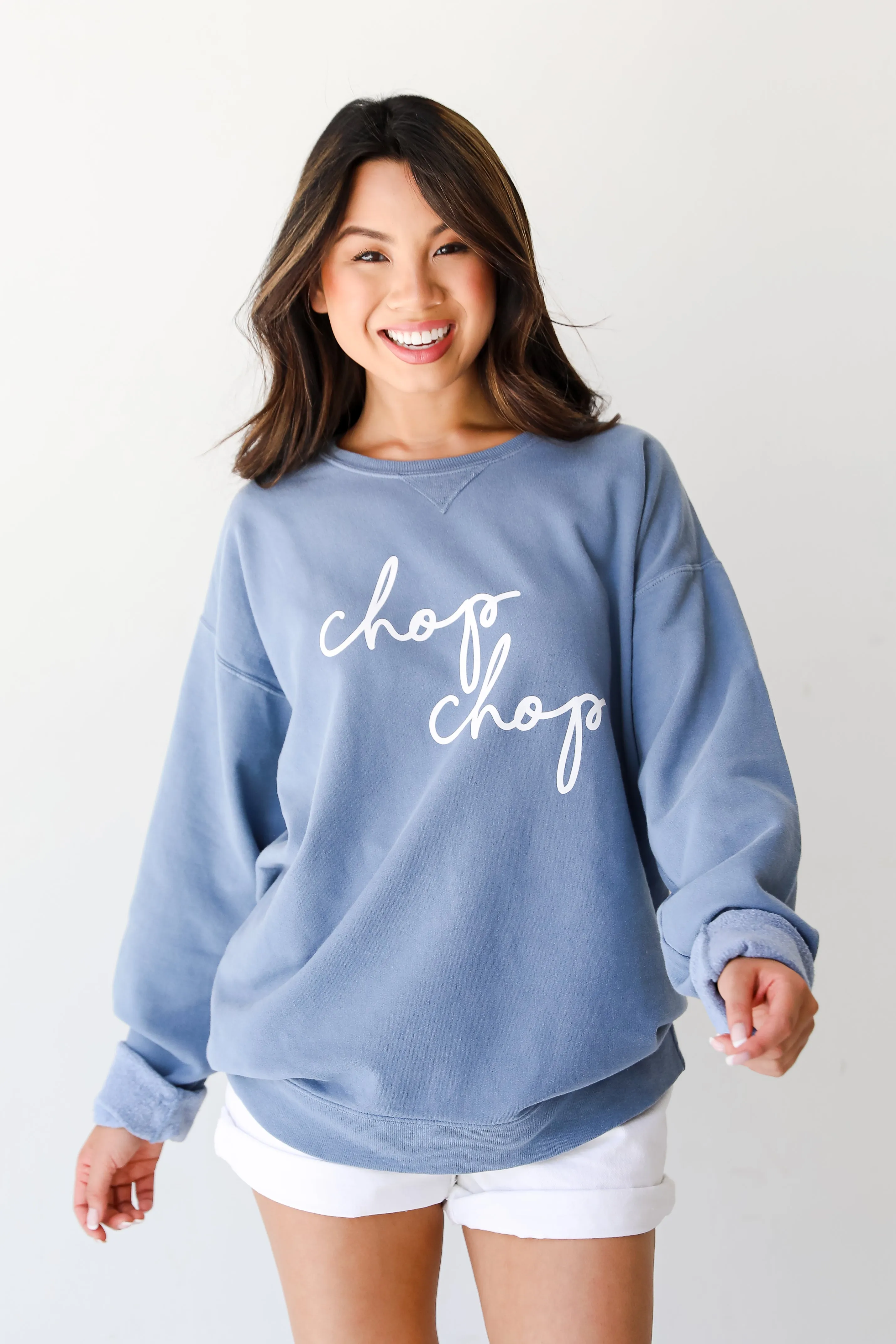 Denim Chop Chop Sweatshirt