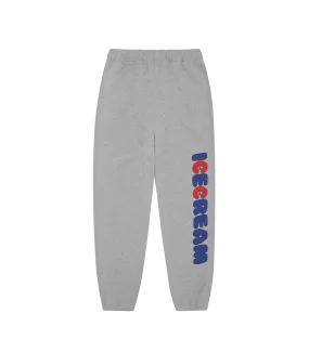 DONUT SWEATPANTS - HEATHER GREY