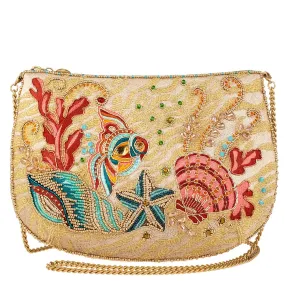 Down Under Crossbody Clutch Sea Theme Handbag