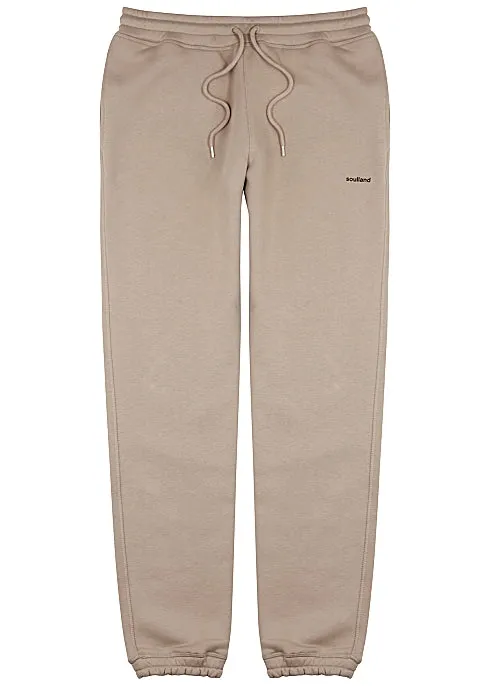 Elijah taupe jersey sweatpants