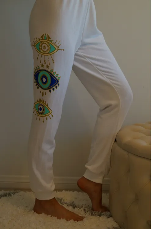 Evil Eye Sweatpants - Final Sale