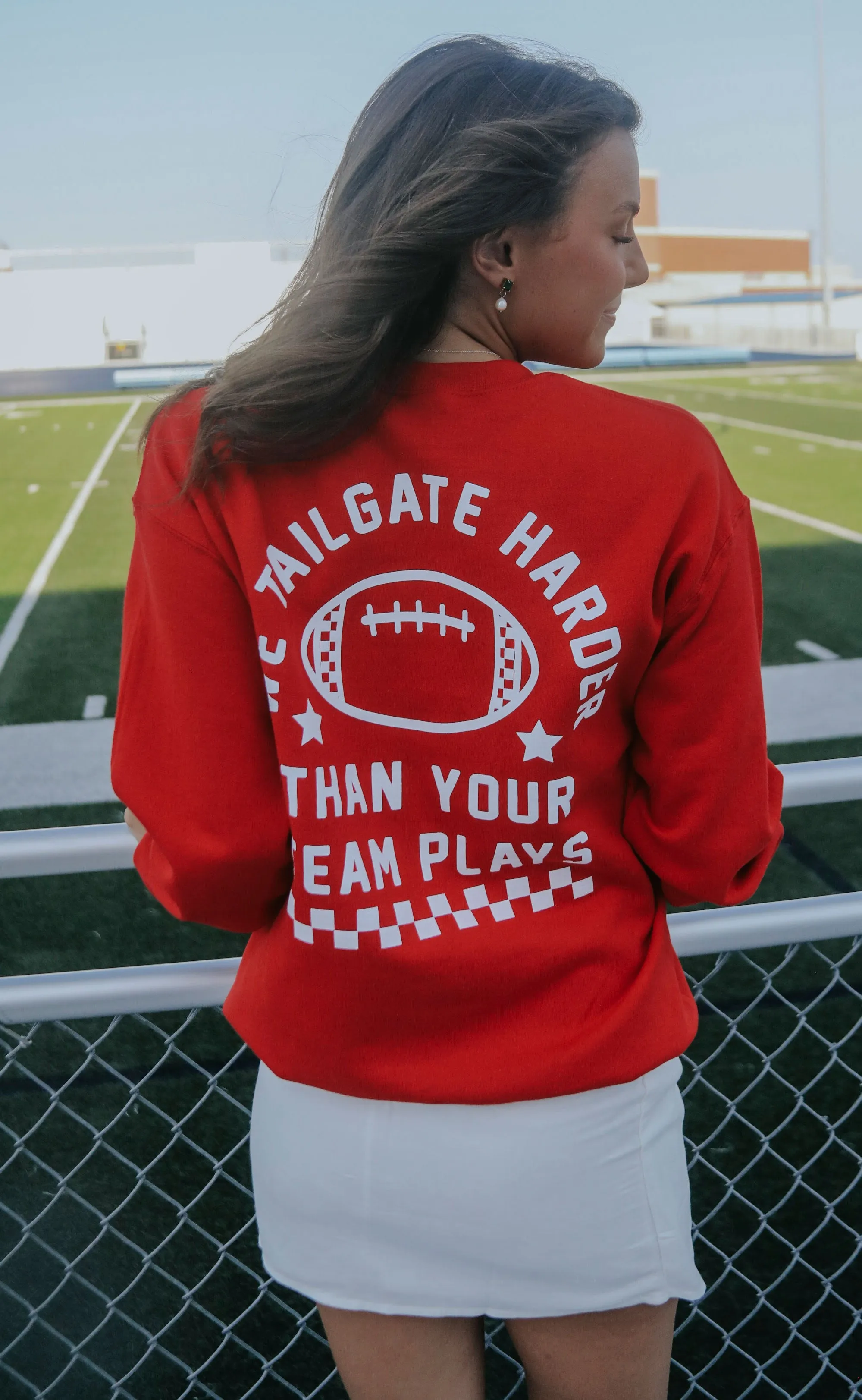 friday   saturday: tailgate harder sweatshirt