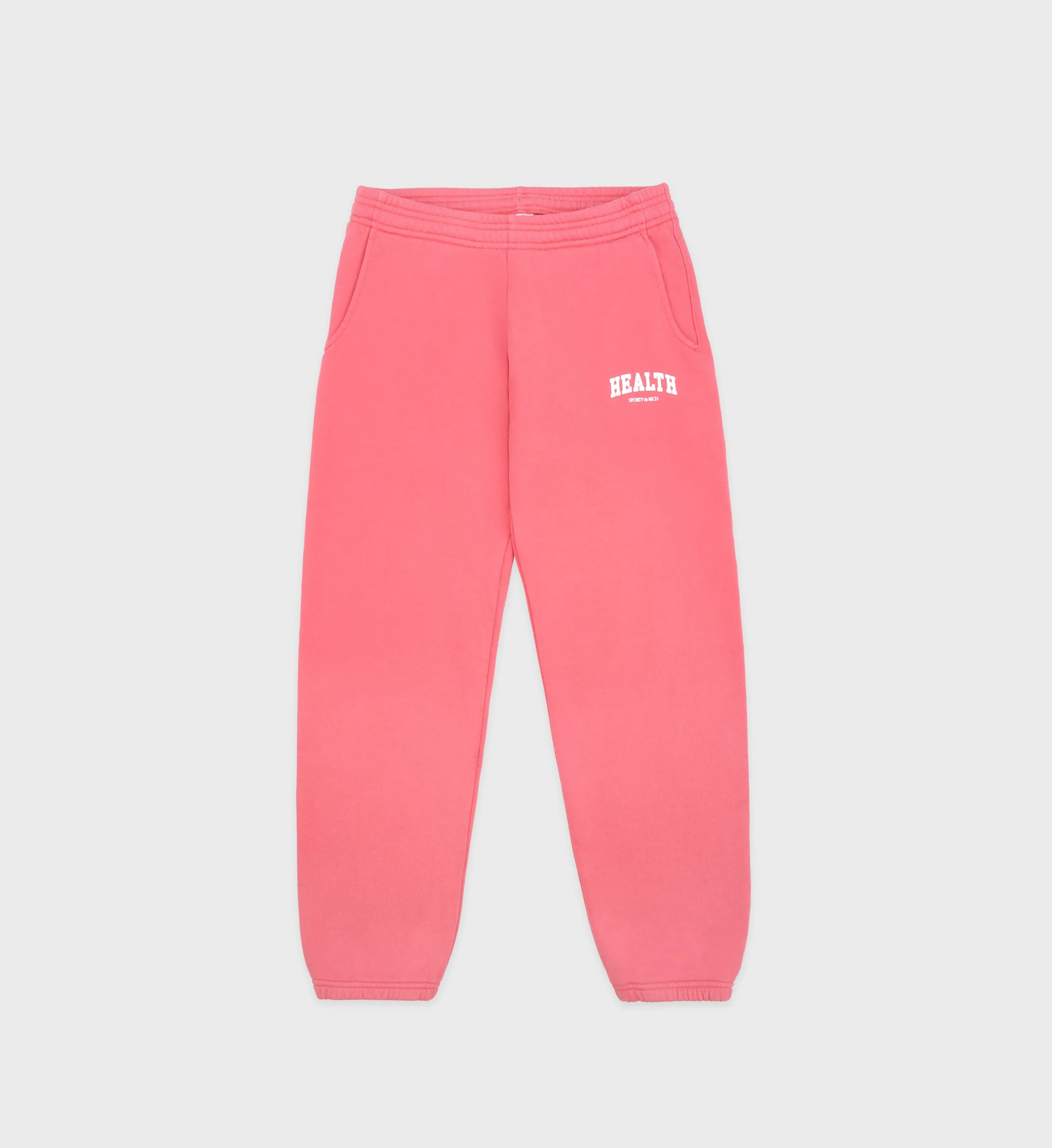 Health Ivy Kids Sweatpants - Cotton Candy/White