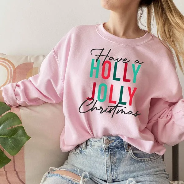 Holly Jolly Christmas Sweatshirt