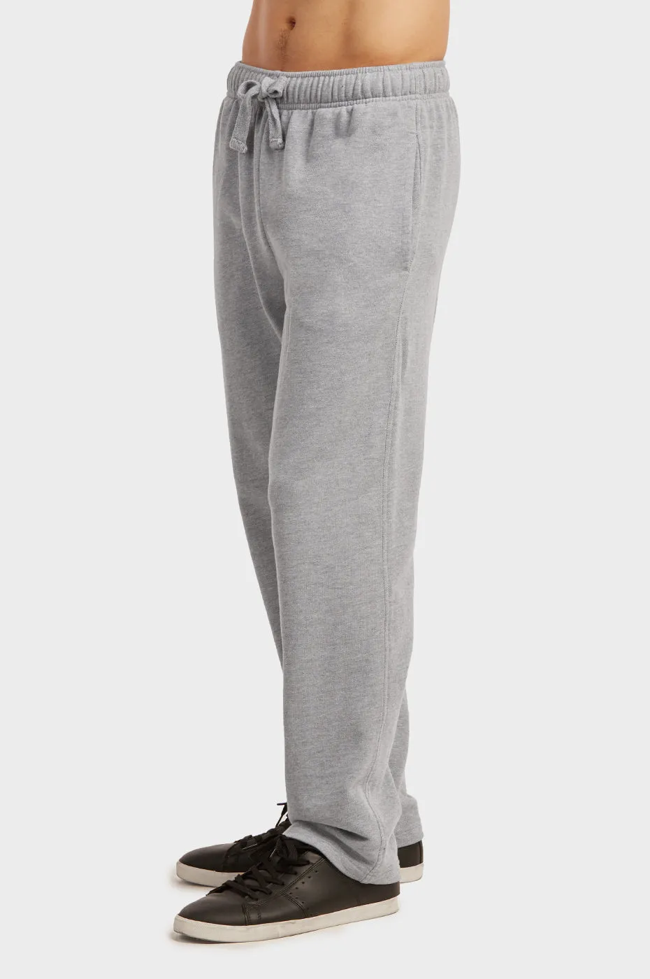 KNOCKER MEN'S TERRY SWEATPANTS (SP3000_H.GRY)