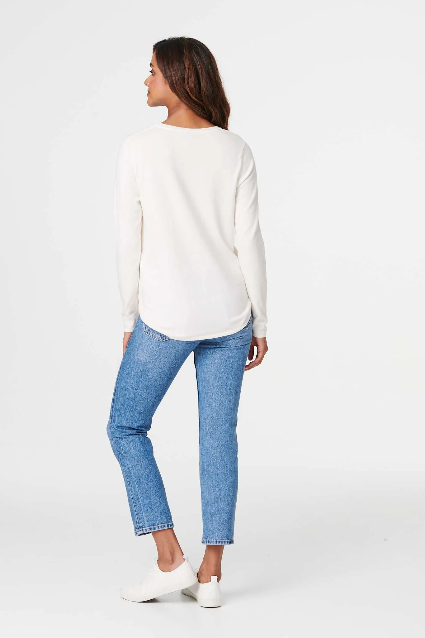 Long Sleeve Knit Pullover