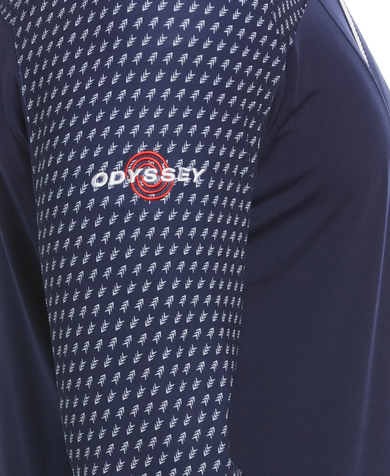 Long Sleeve Odyssey Chev 1/4 Zip In Peacoat