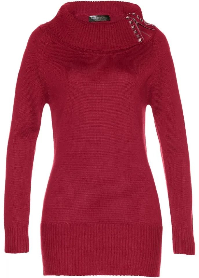 Long sweater Bpc Selection, red